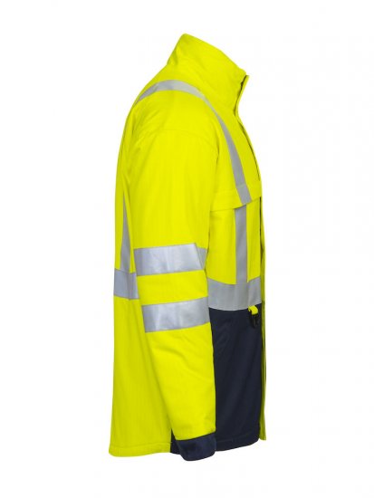 Projob 8404 Varseljacka vinter. Flammskyddad fodrad varseljacka i varsel klass 3