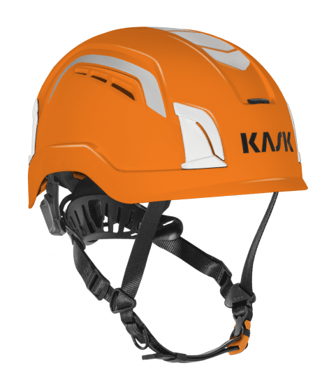 Skyddshjälm Kask Zenith X Air Hi-Viz av HD Polystyren.