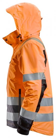 Snickers 1132. Varmfodrad vind- och vattentät varseljacka