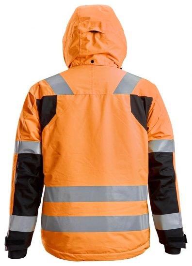 Snickers 1132. Varmfodrad vind- och vattentät varseljacka