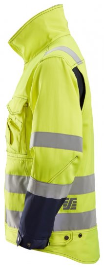 Snickers 1633 Varseljacka i bomull och polyester varsel klass 3