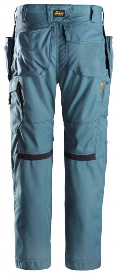 Snickers 6201 AllroundWork arbetsbyxa med hölsterfickor i polyamid och bomull