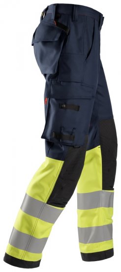 Snickers 6363 ProtecWork arbetsbyxa flamskydd varsel klass 2