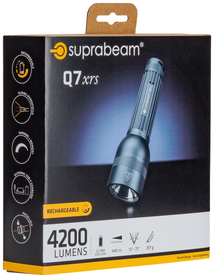 Suprabeam Q7xrs Ficklampa.