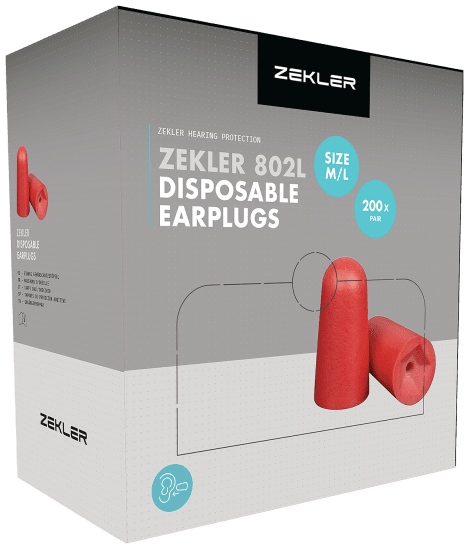 Zekler Hörselpropp 802 Small 802 Large.