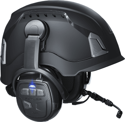 Zekler Sonic 550H Hörselkåpor för hjälm. Bluetooth hörselkåpa för skyddshjälm. Bommikrofon med avancerad bullerreduktion.